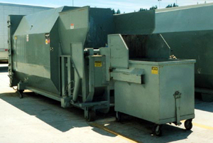 RJ-250SC with a cart dumper