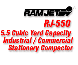 Stationary Compactor RamJet 5.5 Cubic Yard