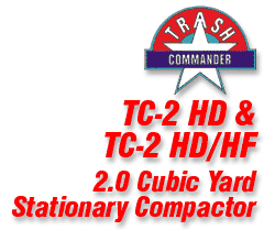 Stationary Compactors Trash Commander Series