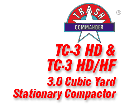 Trash Commander Series Stationary Compactor