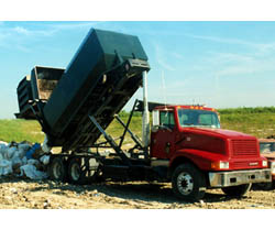 RJ-250HT Self-Contained Compactor with Hydraulic Tailgate
