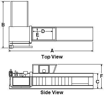 GALAXY 2R Series Balers - Structural Dimensions